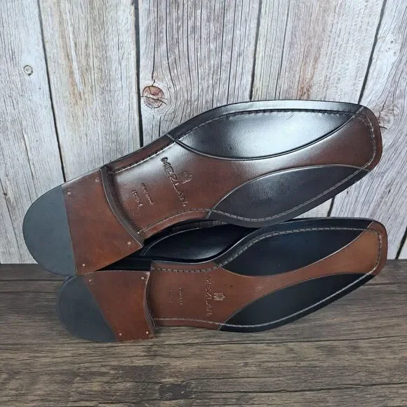 Mezlan Torque Black Men's Sz 10.5 M Lace Up Oxford Dress Shoe w/Dust Bag - Picture 14 of 16